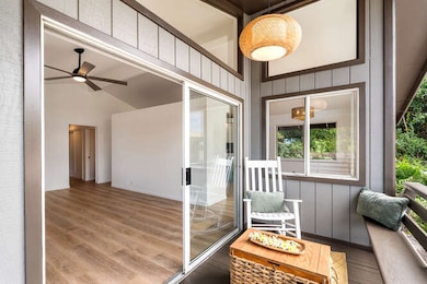 Lanai w/ Seating Area Adjacent to Dining Area and Living Room
