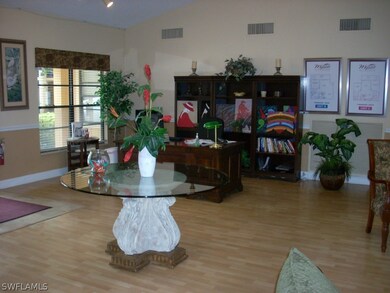 Common area in clubhouse.