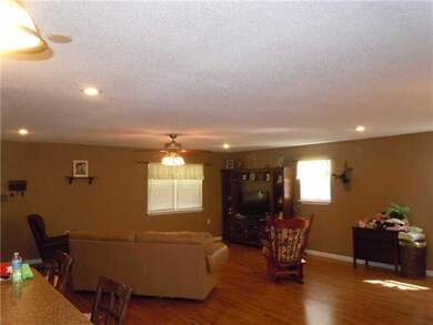 Living Room. Large Open Floor Plan