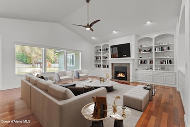 Gas Fireplace and Built-ins