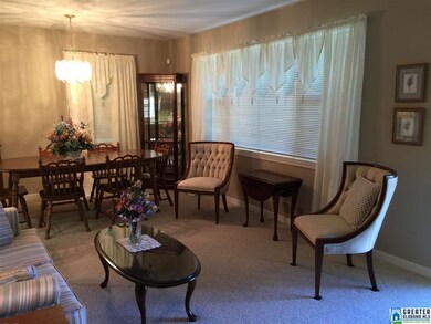 View of dining room