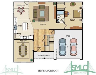 1st Floor Plan.