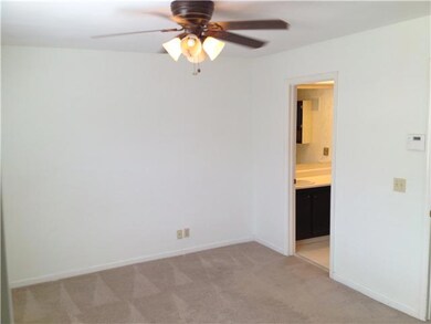 Master Suite has it's own bathroom as well as walk in closet.