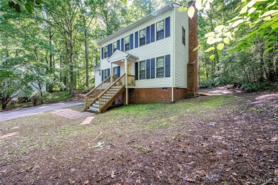 View of back of property