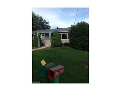 Right front of home.