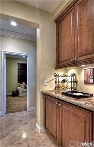 Butler's pantry and hallway to Mother-in-law suite