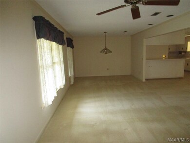 Formal living and dining areas