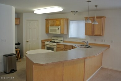 Kitchen with Gas Stove and Cooktop