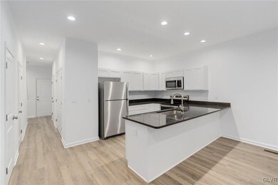 Model photos of townhomes.