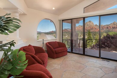 Indoor Lounge With Outdoor View Balcony