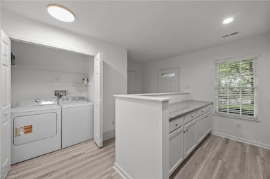 Expansive CounterspaceWasher and Dryer brand new and remain