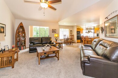 Great Room with Slider to Back Patio
