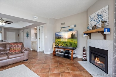 The built in wet bar separates guest room from pri