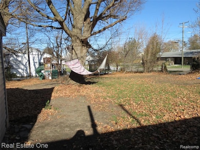 Big yard, a great place to possibly add a garage in the future.