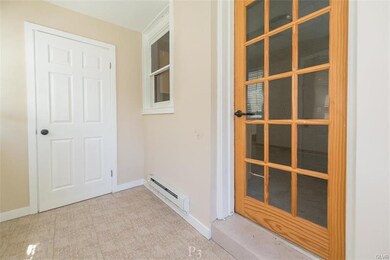 Mudroom off of the back entrance for extra storage