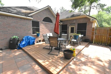 This backyard is perfect for entertaining or enjoy