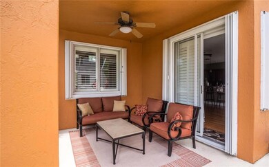 Stepping out back, you find a cozy area for relaxi