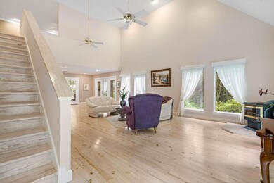 spacious living room