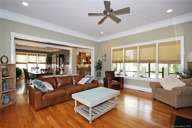 Great Room leads into Dining and Kitchen areas
