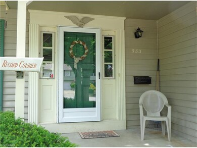 Enjoy the front porch and watch the world go by.