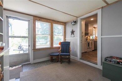 Your breezeway, between the garage...