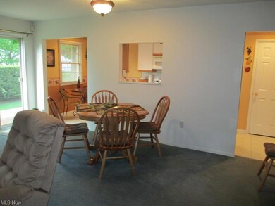 Dining area off kitchen.