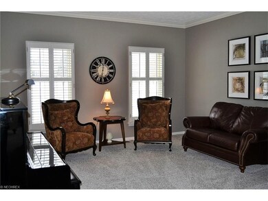 Wonderful living room to visit with family and fri