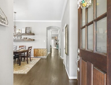 The home's elegance is evident upon entering.  It truly presents itself and shows like a model home.