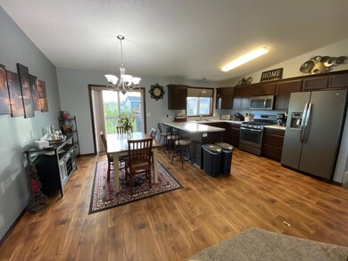 Kitchen and Dining room view