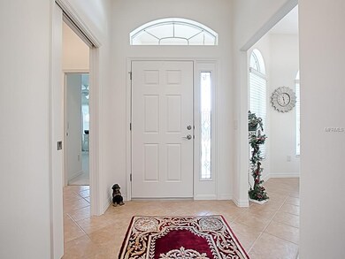 GREAT ENTRANCE WITH DIAGONAL TILE THAT FLOWS THROU