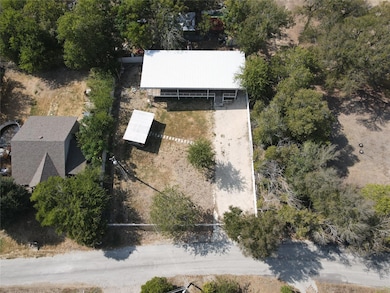 View from above of property