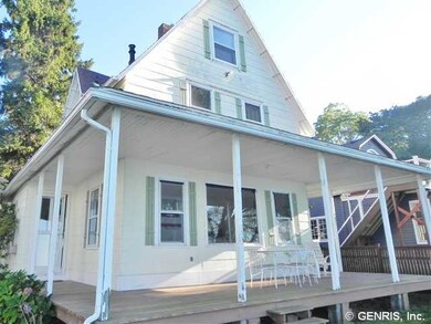 Porch - Open spacious back porch with a door from 