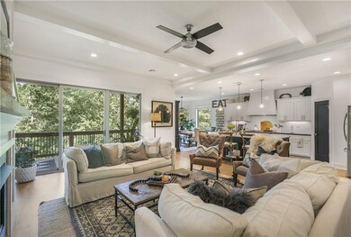 beautiful spacious full of light open living area