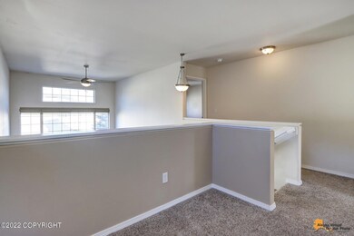 Upstairs loft overlooking great room
