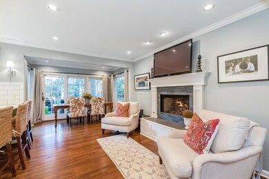 Warm and inviting eat in kitchen.