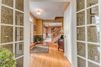 Office open to the foyer. This is a large space if