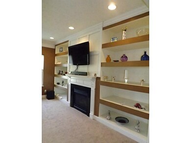 Family Room. Custom Built-ins