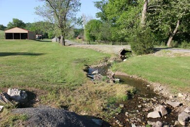 Creek runs through corner of property