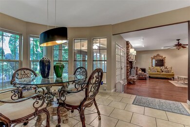 Breakfast Area Looking over the Yard