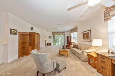 Spacious Great room is light, bright & cheery!