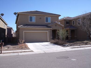 Front of home.