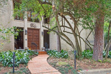 Solid wood and brick exterior lend timeless curb a