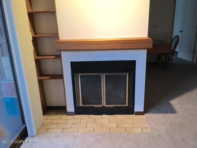 E. 56 Wood burning fireplace
