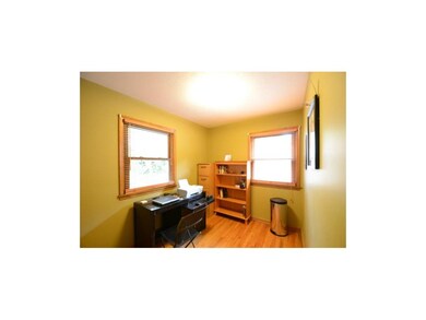 Main Level Bedroom Doubles as Office