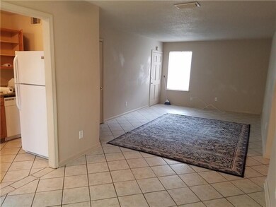 Living area looking towards entrance