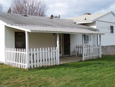 Back patio of main house.