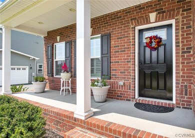 20X6 covered front porch with recessed lighting an