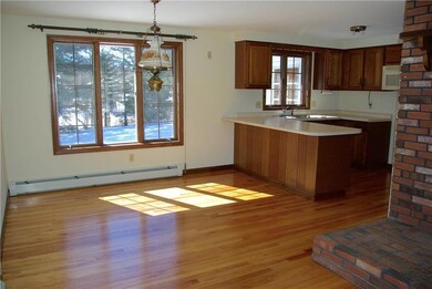 Dining and kitchen area overlooking...