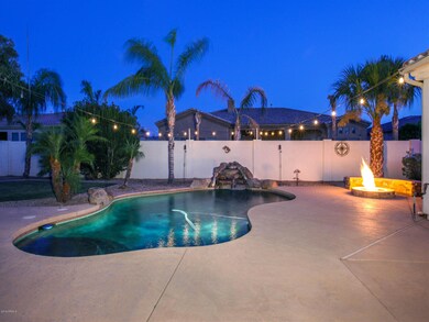 Night-Patio View