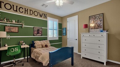 1 of 4 secondary bedrooms